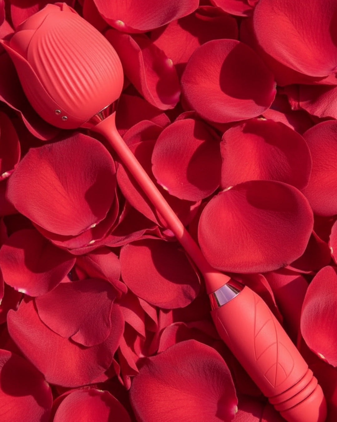 Rose Sucking & Thrusting Vibration Toy