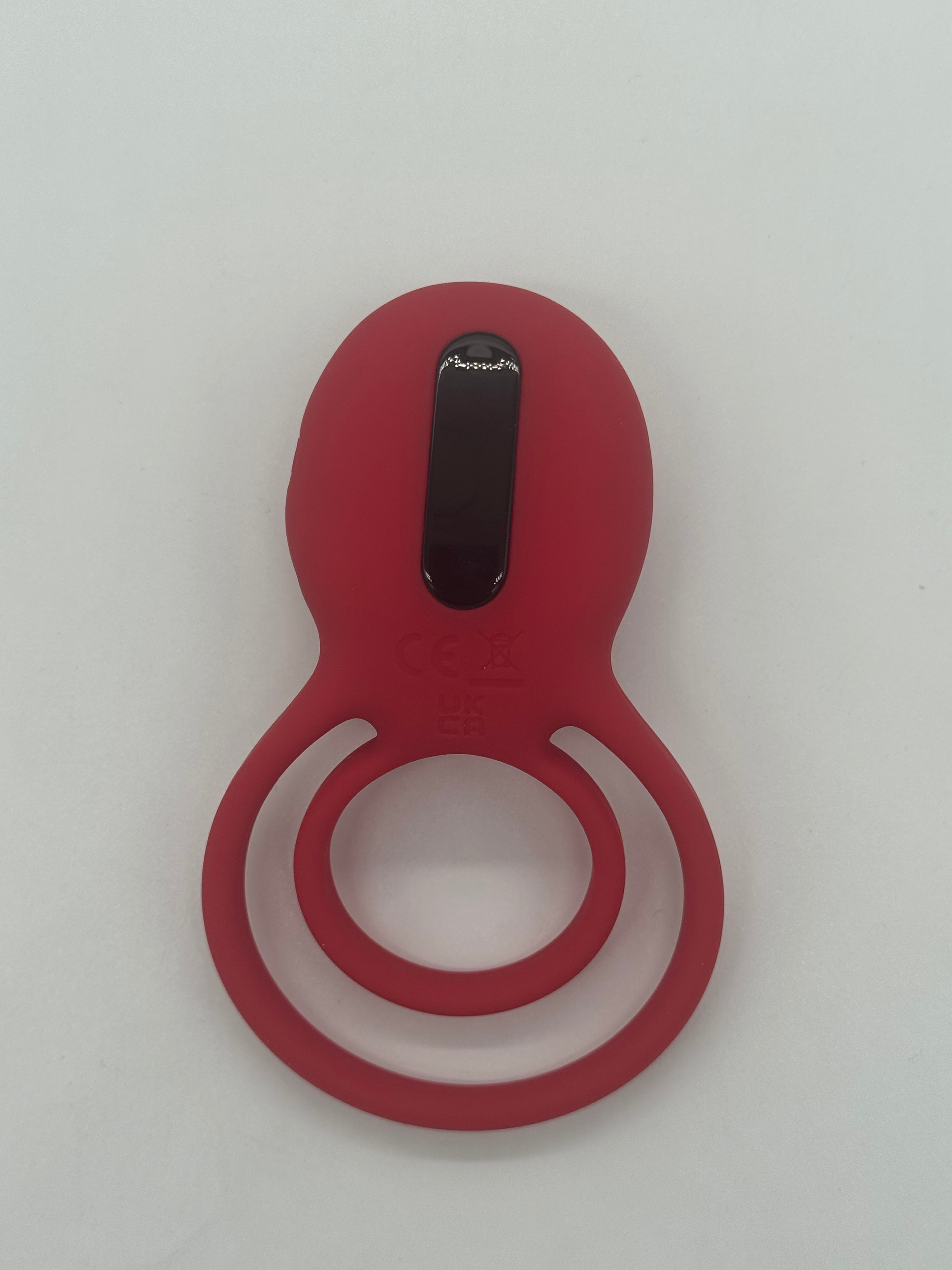 App/Remote Control Rose Dual Cock Ring