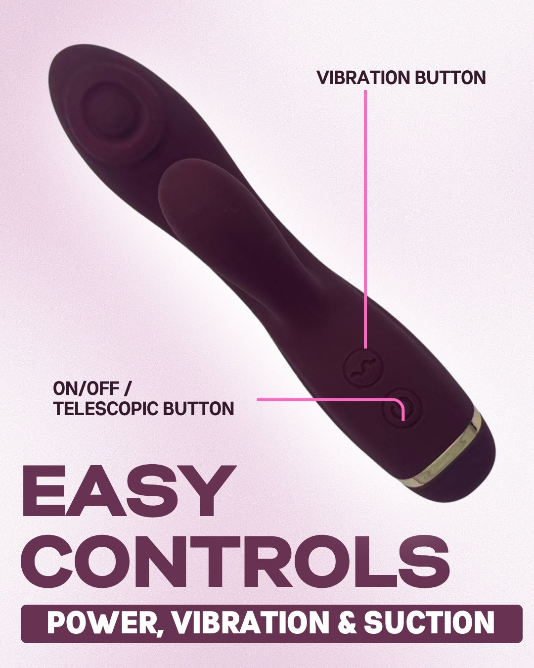 Vibrator Wand Massager for Women - Small