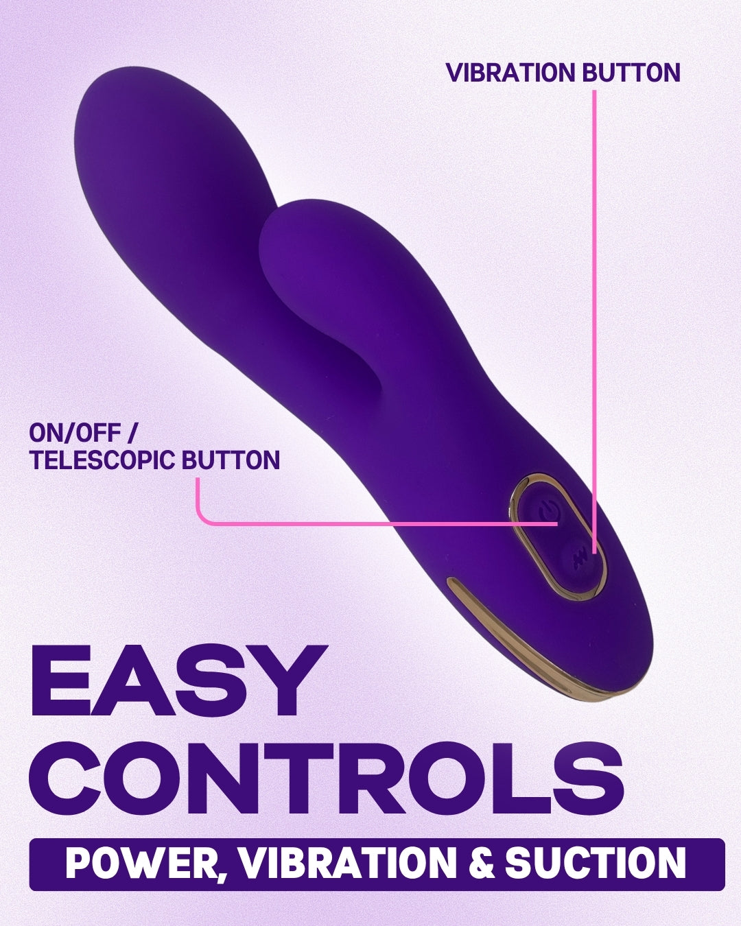 Female Massage Vibrator — Large Wand